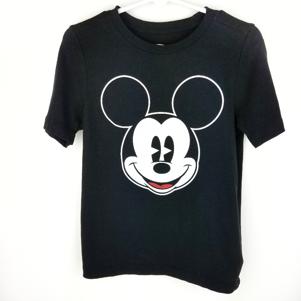 Childs Mickey Mouse T-shirt sz. 4T Black